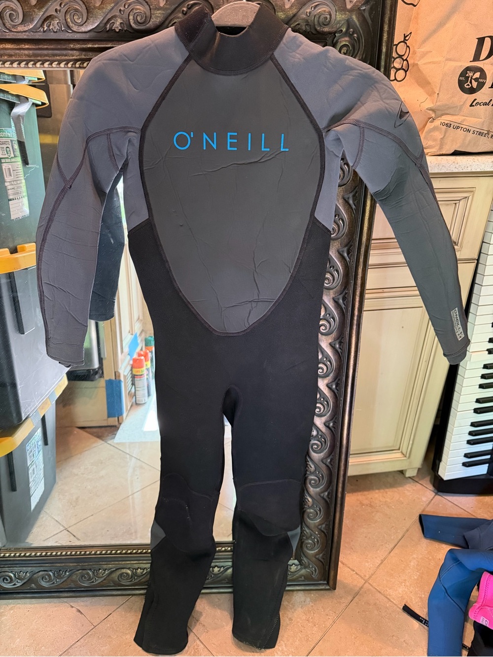 O'Neill Youth Full Suit Wetsuit - Black and Gray